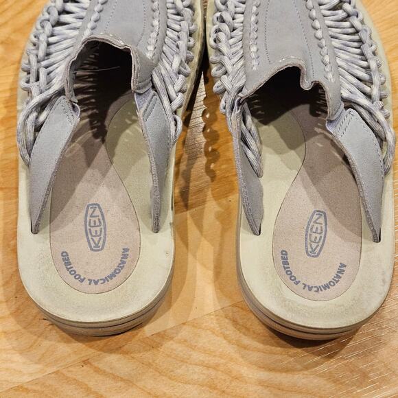 Keen Uneek II Slide Sandals Womens 7.5 Gray Sport Comfort Outdoor Casual Shoes - Picture 4 of 13